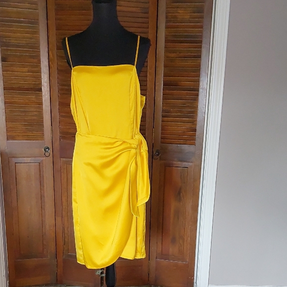 Nine West Side-Tie Midi Dress Sz XXL - Picture 1 of 10